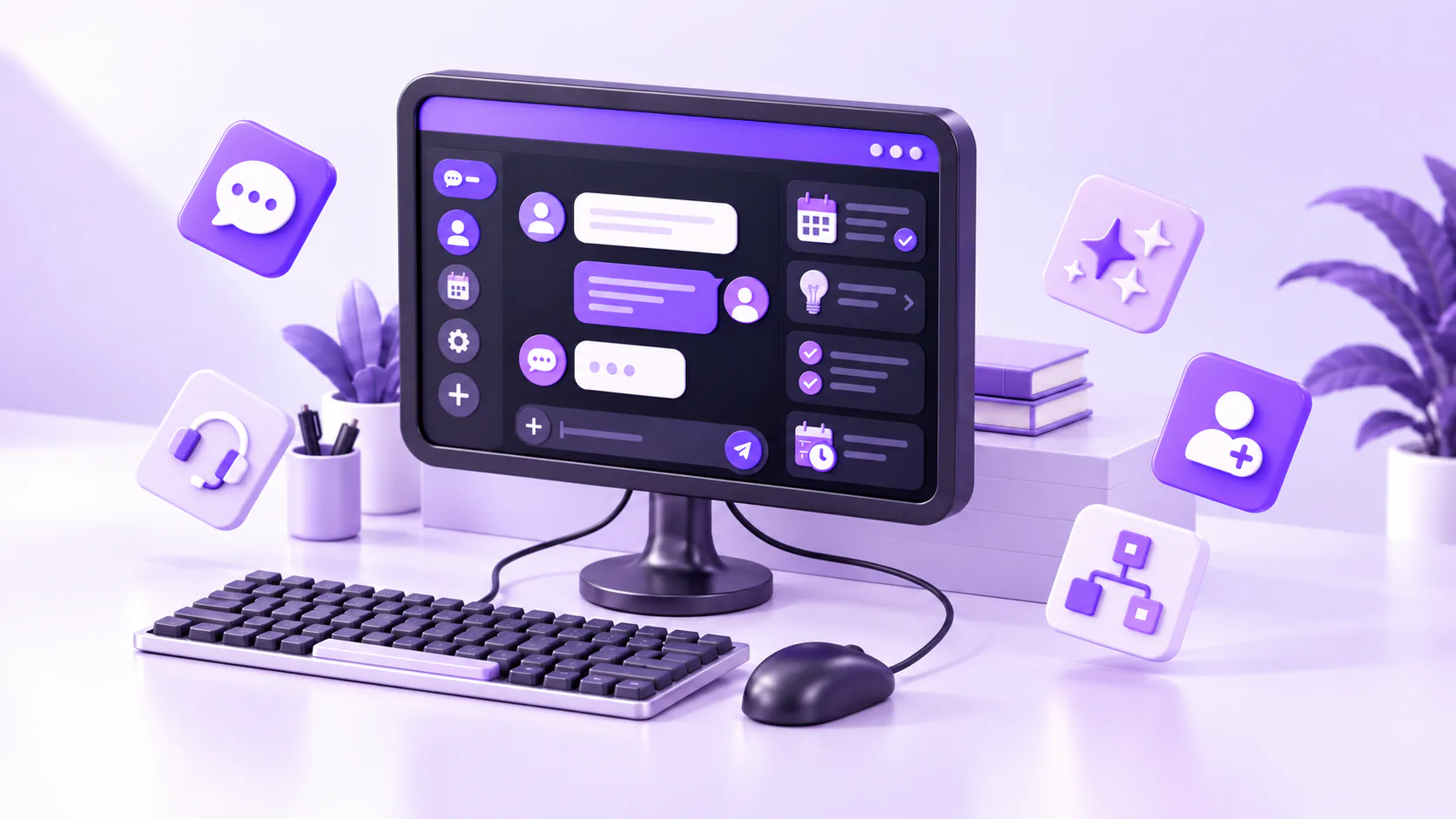 AI integrated into business communication and internal tools