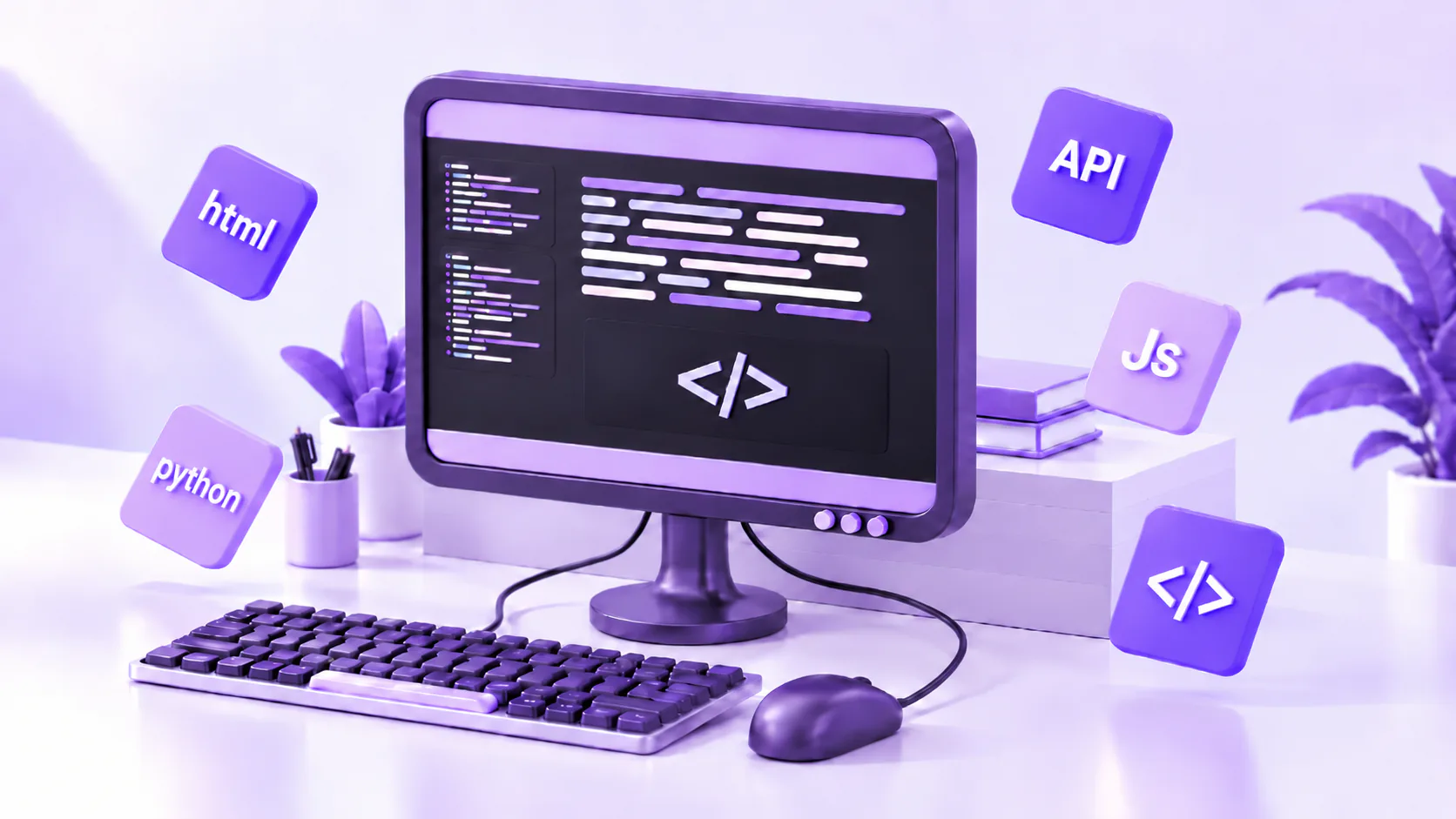 Software application on a development workstation